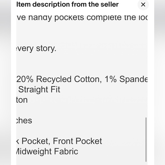 Rhinestone jeans size 4 - Picture 6 of 6